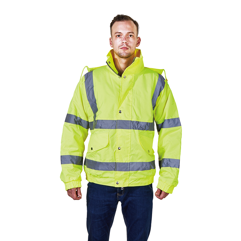 RC101 Warning Long Coat with Hood