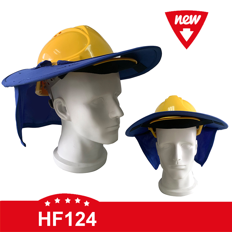 HF124 Sun Protection Breathable Sunshade Helmet Curtain