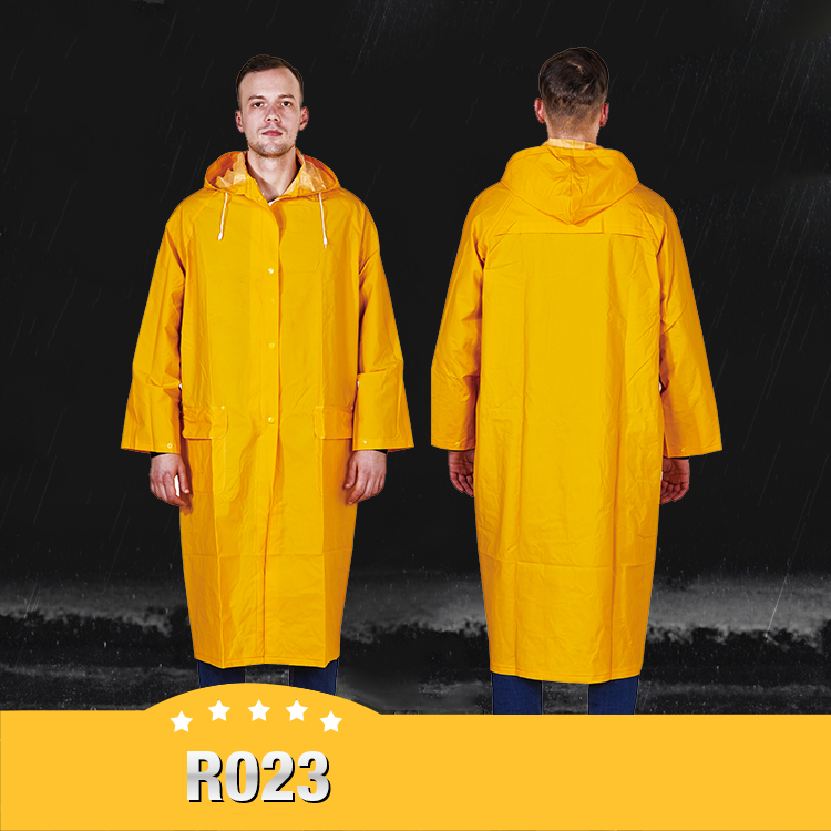 Rain Coat Hooded