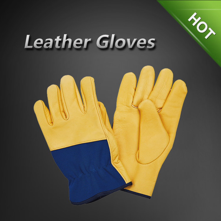 LC10011 Cow grain leather gloves