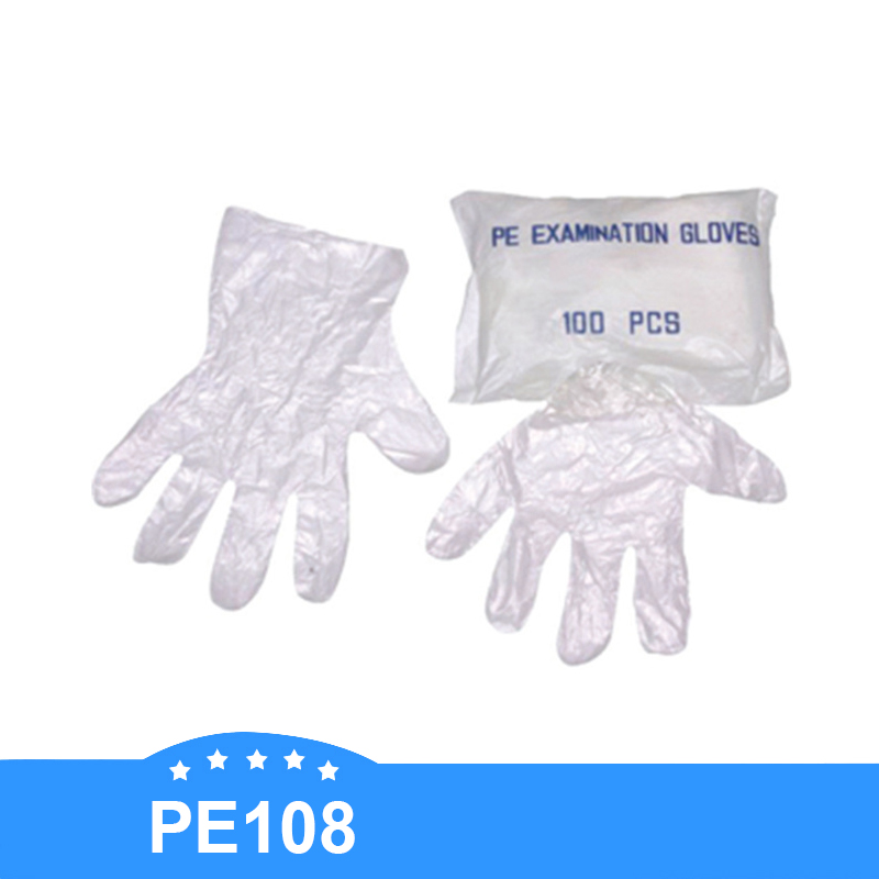 PE108 Disposable Plastic Gloves