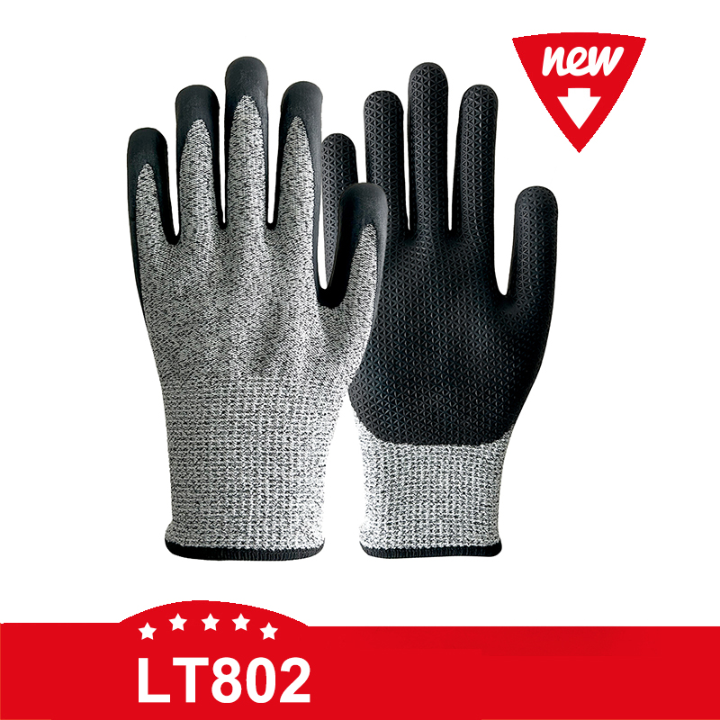 LT802 Cut Level D 13G TDM Liner Safety  Gloves