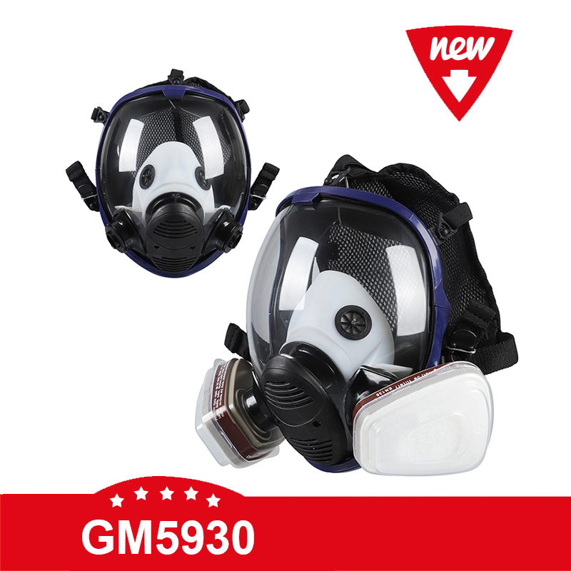 GM5930 Chemical Respirator Breathable Protective Full-face Cover