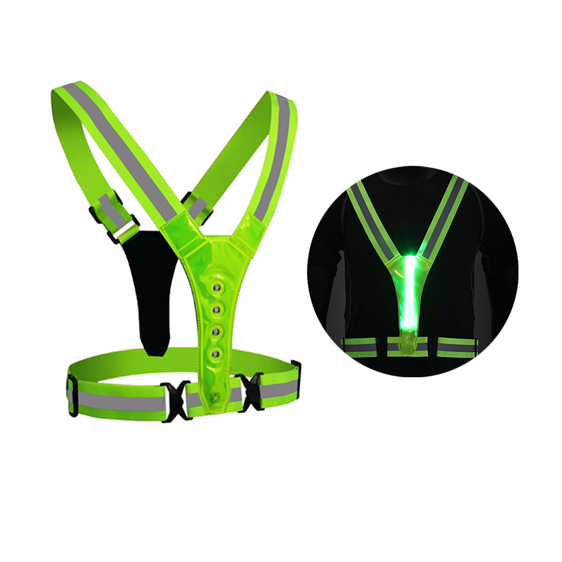 R202 Running LED Safety Belt