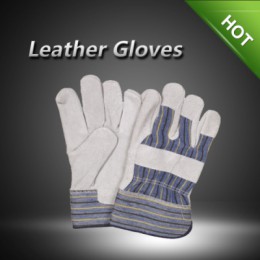 LC21202 Cow split leather gloves