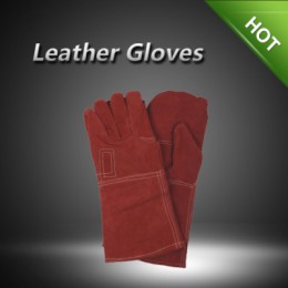 LC2022A Cow split welding gloves