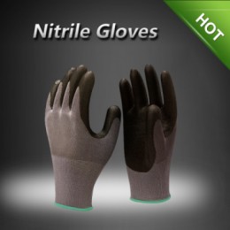 N-G1505A nitrile coated gloves