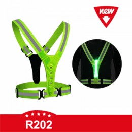 R202 Running LED safety vest