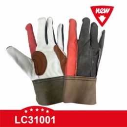 Heavy duty multiple colors welding gloves for contruction