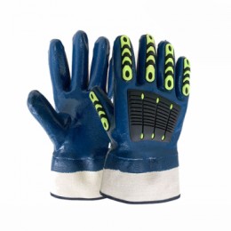 N51001-TPR Blue Nitrile Gloves