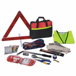 Warning triangle,vest(two reflective tape)