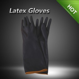 LX02180 Industrial latex gloves smooth