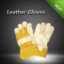 LC13222 Cow grain leather gloves