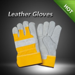 LC23203 Cow split leather gloves